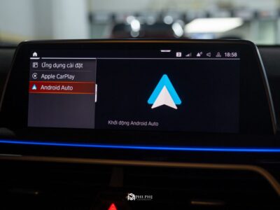 google map dan duong truc tiep tren bmw hud BMW